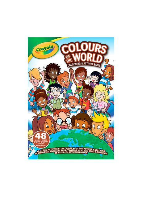 Розмальовка Colours of the World (04-2668) Crayola (370254555)