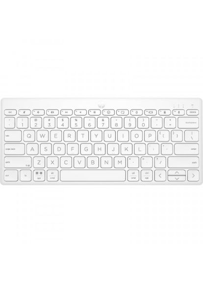 Клавіатура 350 Compact MultiDevice Bluetooth UA White (692T0AA) HP 350 compact multi-device bluetooth ua white (273395253)