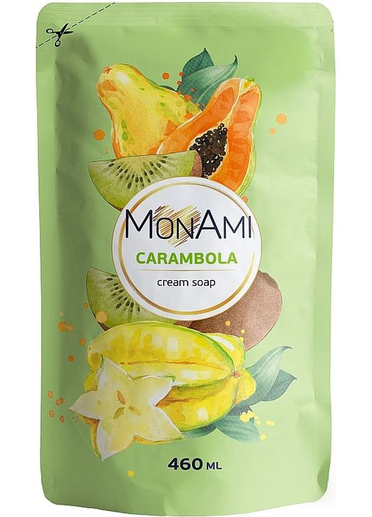 Мило рідке MonAmi Carambola Cream Soap 460ml (1406071-24744076) Grand Шарм (368616364)