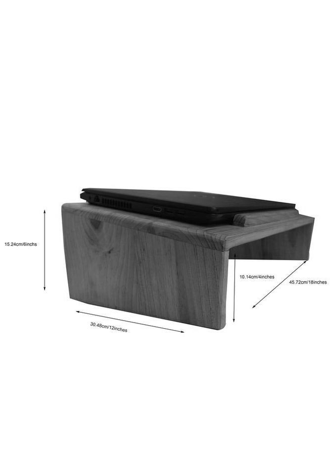 Подставка для ноутбука из дерева Лайон сиена (ПНО-002105) No Brand (328414615)