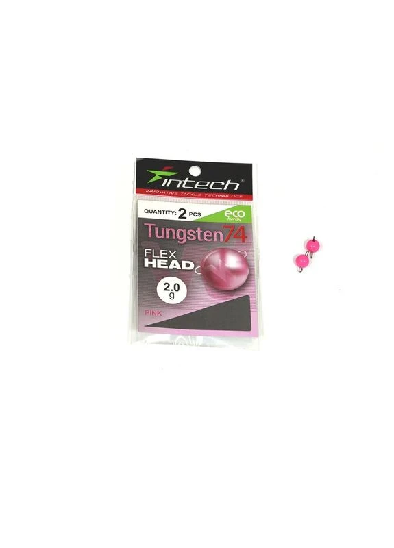 Грузило Intech Tungsten 74 9 г вольфрамове розбірне рожеве No Brand (401850258)