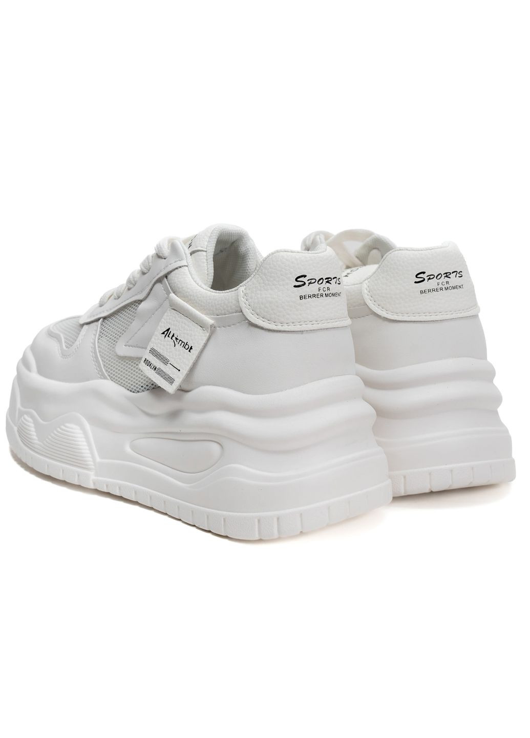 Белые кеды 01573 белые Bigrosse