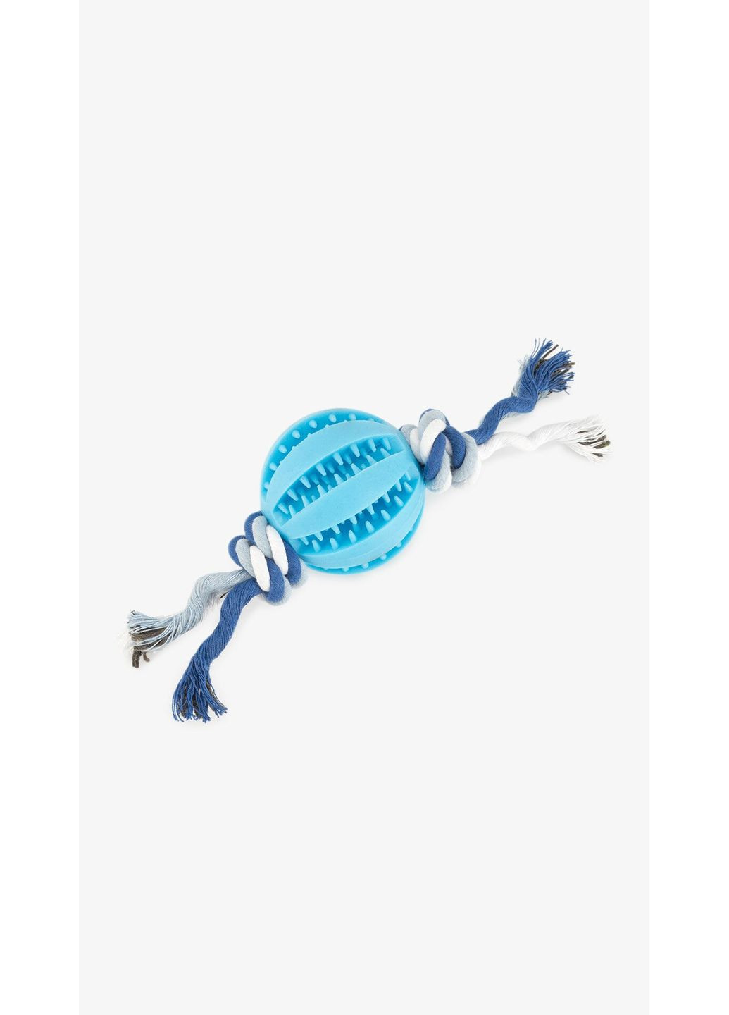 Іграшка мяч з вузлами для тварин KM52648 shop (2002014440795) KUMAOCHONGWUYONGPIN (365695726)