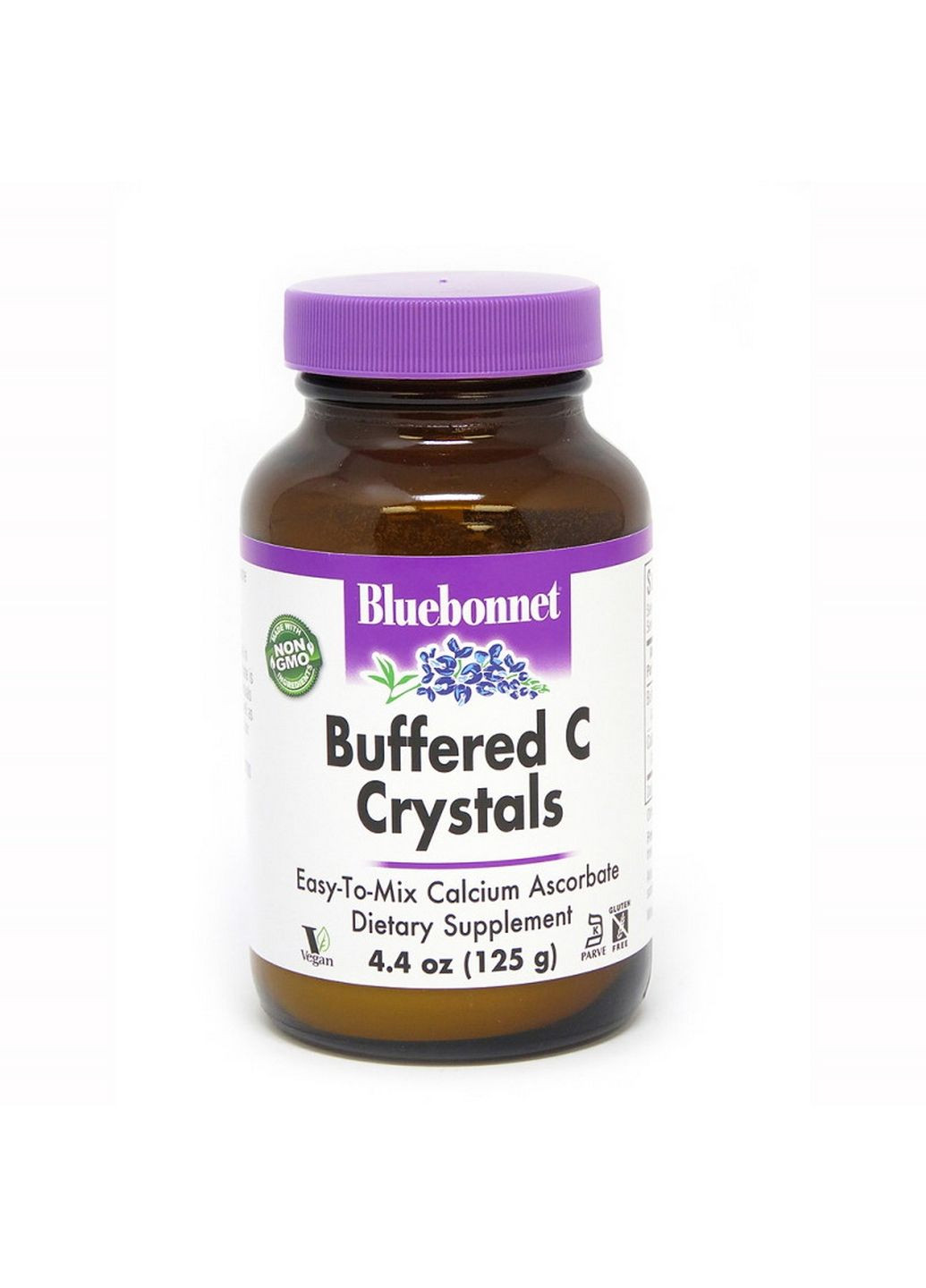 Вітаміни та мінерали Buffered Vitamin C Crystals, 125 грам Bluebonnet Nutrition (293340177)