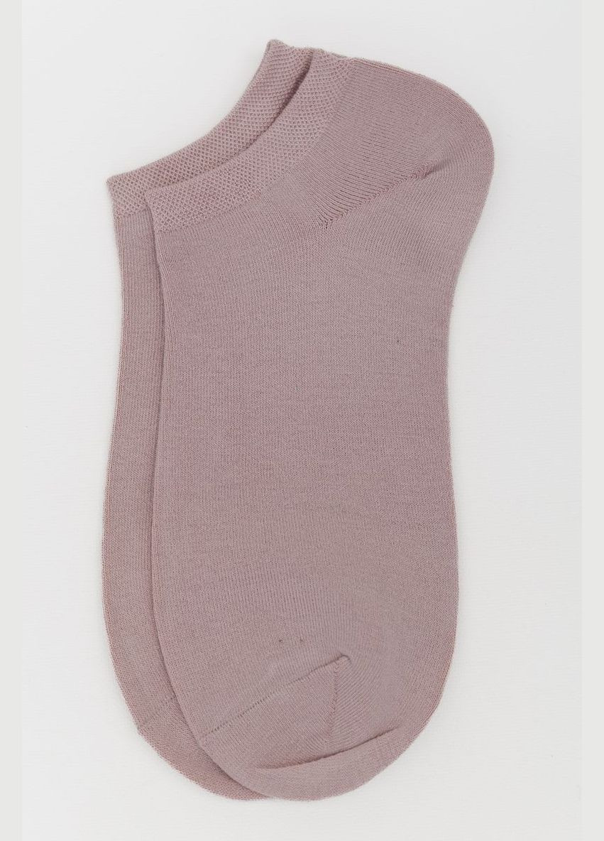 Пудровые носки женские короткие, цвет пудровый, Ласточка (313292558)