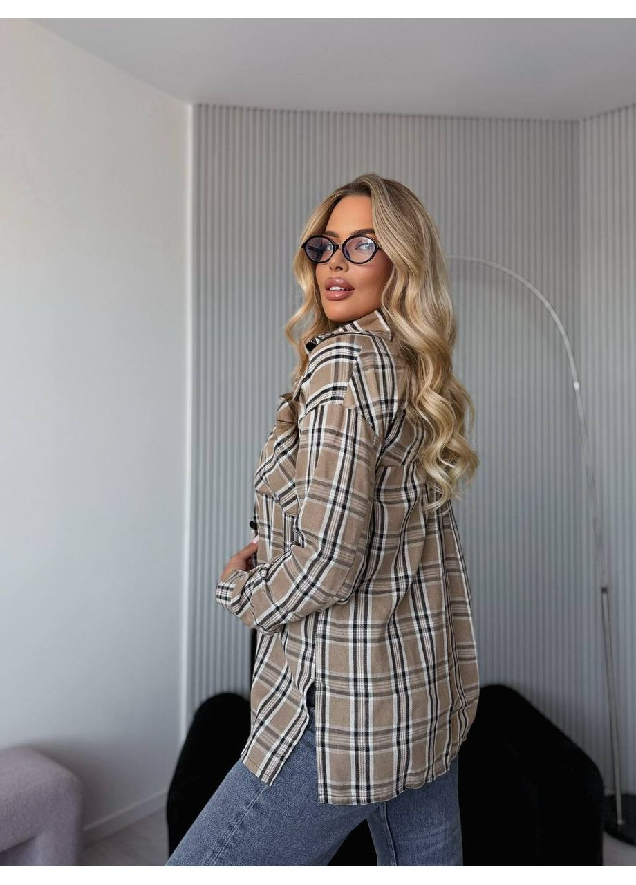 Бежевая рубашка Osoblyva