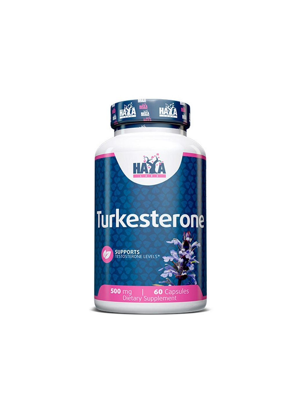 Натуральная добавка Turkesterone 500 mg, 60 капсул Haya Labs (293339268)