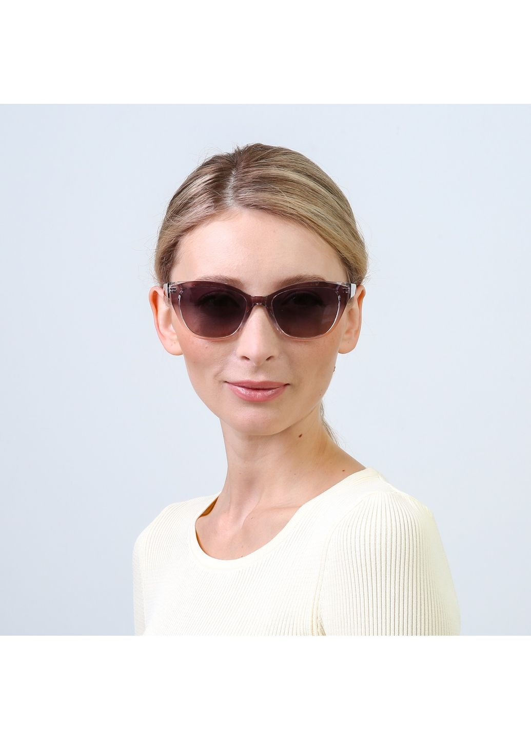 Сонцезахисні окуляри з поляризацією Класика жіночі LuckyLOOK 866-041 (345566618)
