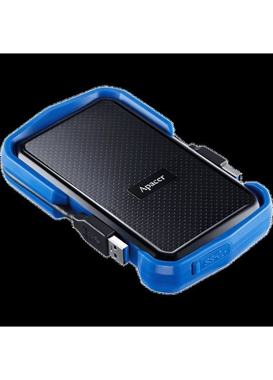 Портативный жесткий диск 2TB AC631 IP55 Black/Blue (AP2TBAC631U-1) Apacer (360428089)