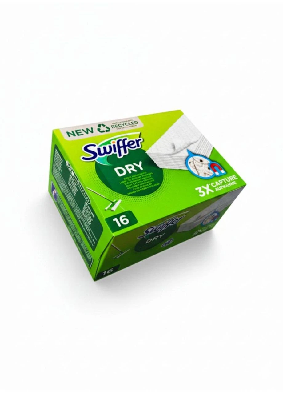 Набір змінних серветок для прибирання підлоги Flash Speedmop Wet (12шт) + Dry (16 шт) Swiffer (399745842)