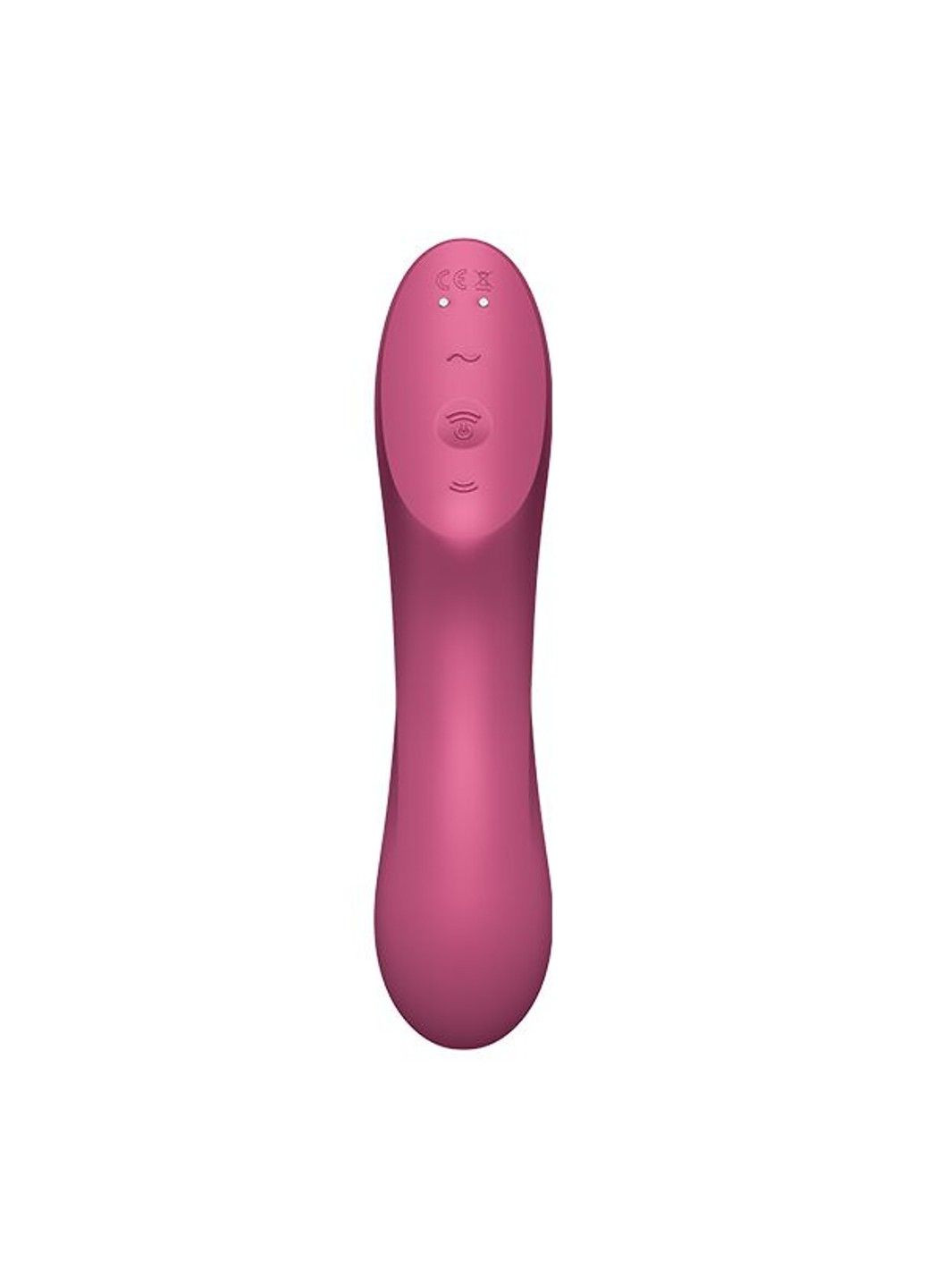 Вакуумный стимулятор с вибрацией Curvy Trinity 3 Red Satisfyer (316156232)