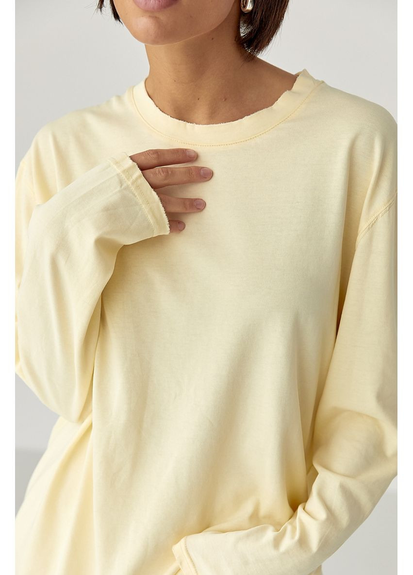 Однотонный деловой лонг oversize Lurex (370379870)