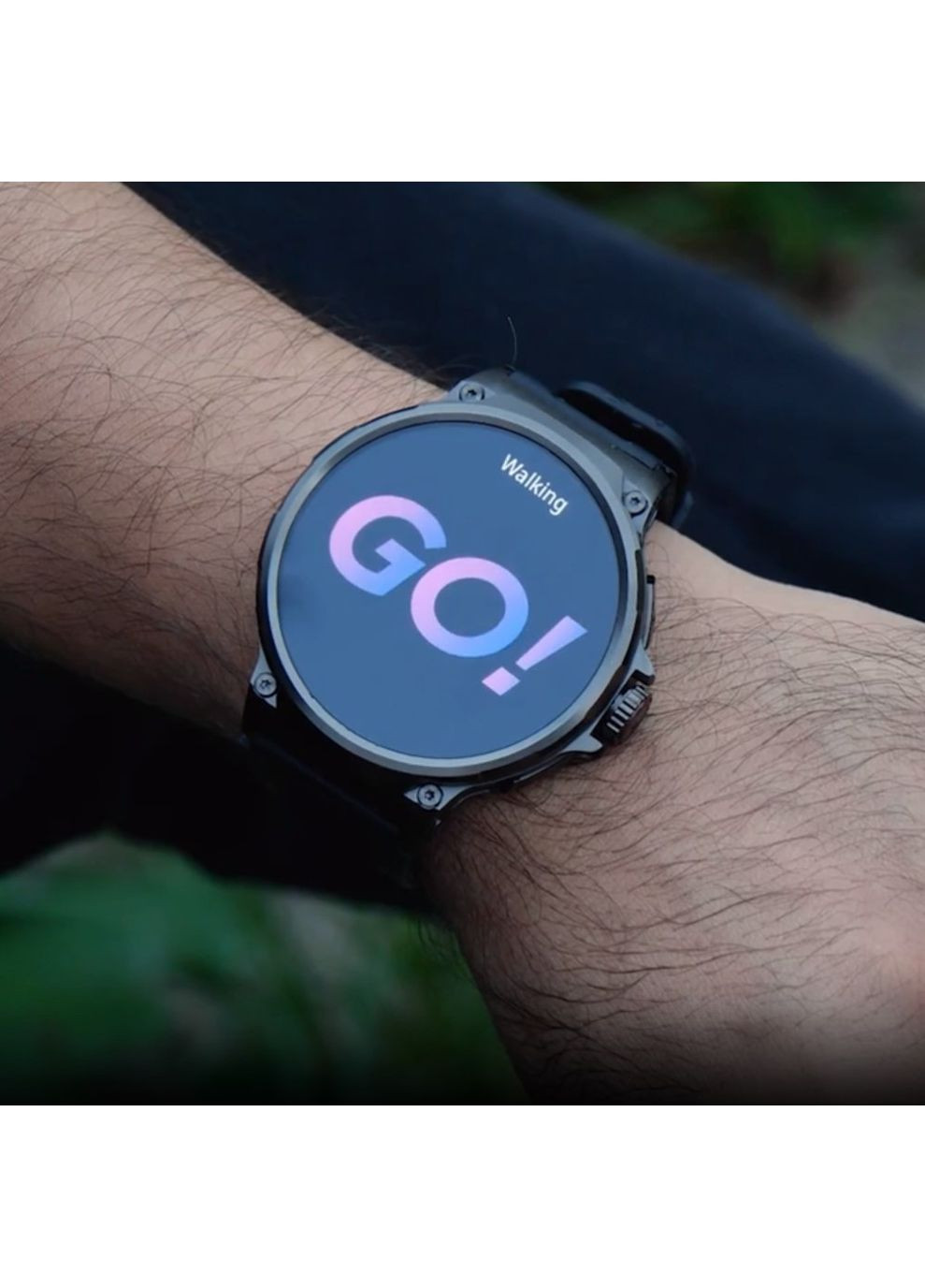 Мужские металлические смарт часы Smart Watch SportWatch, черные No Brand (349454574)