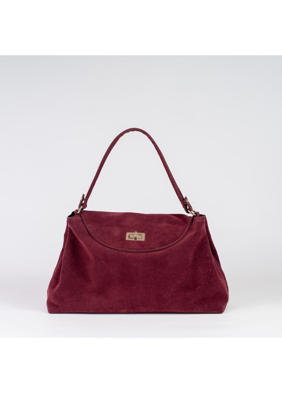 Жіноча сумка топ-хендл з великим клапаном, золотистим замком і короткими ручками. JUGO 46-25 (373070027)