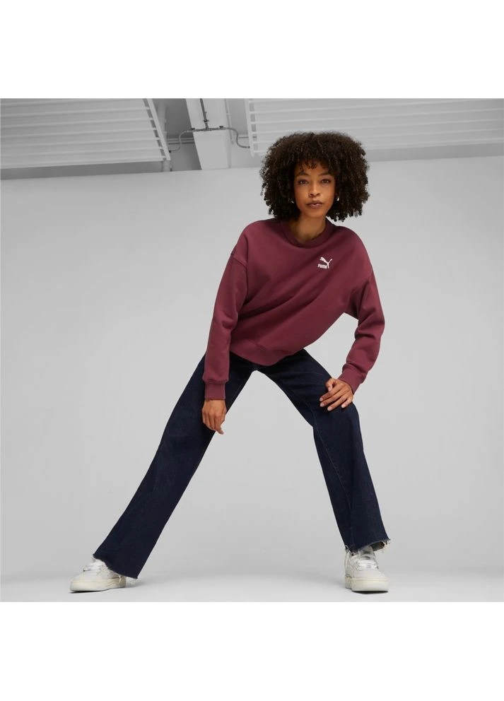 Світшот Classics Oversized Sweatshirt Bordo 621408-22 Puma (398013592)
