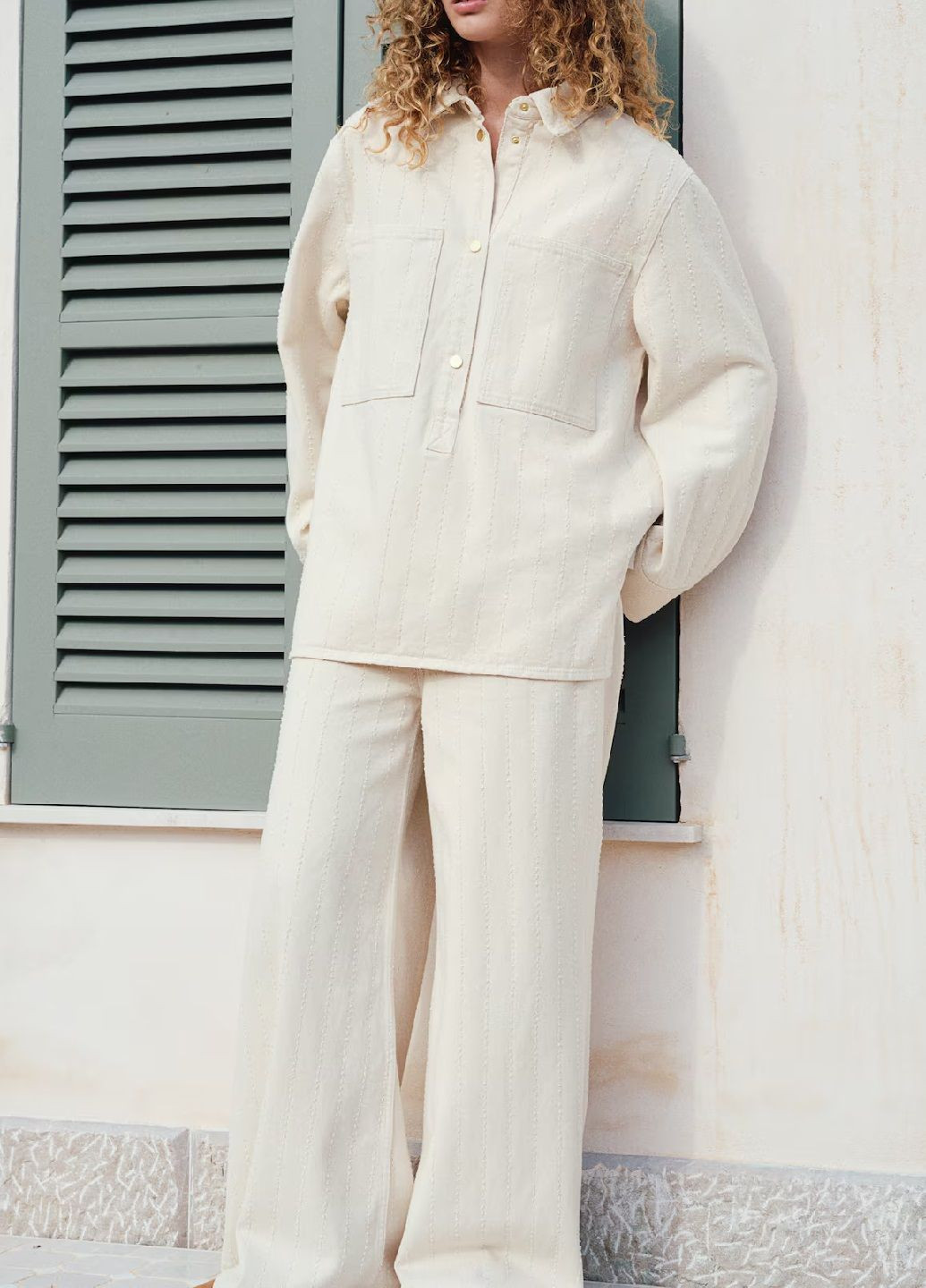 Молочна блузка H&M