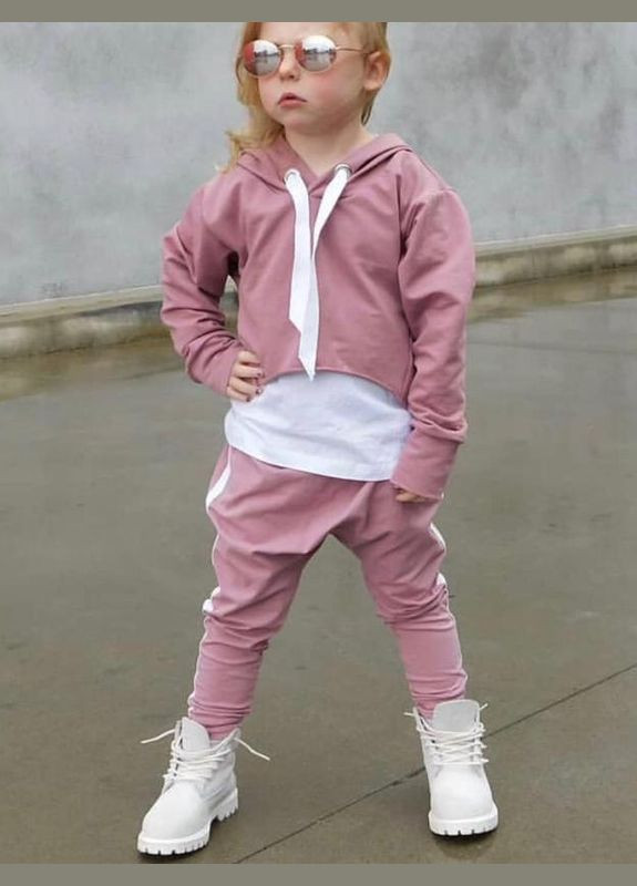 Красный демисезонный футболка с длинным рукавом + брюки 1200 RG