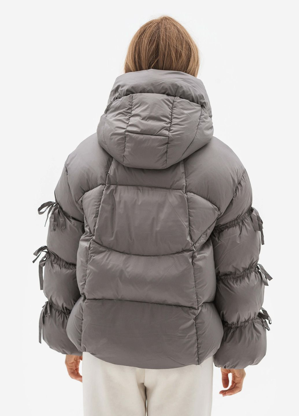 Серая зимняя куртка Snow Owl