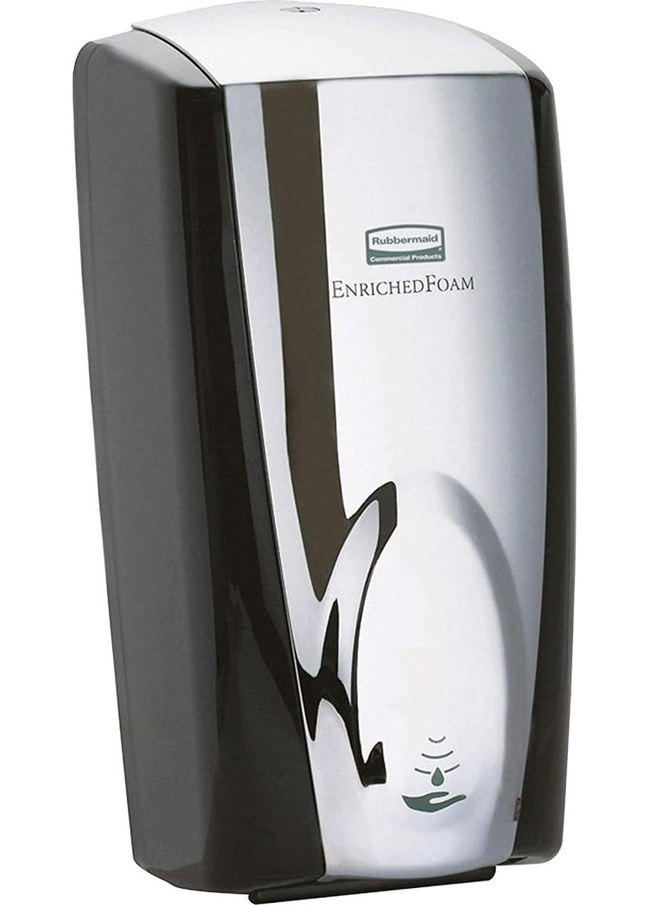 Автоматический диспенсер, 1100 мл, черный/хром Rubbermaid (302020093)