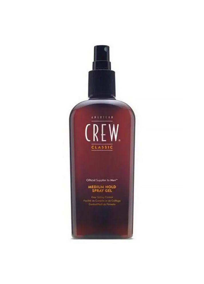 Спрей-гель для волосся середньої фіксації Medium Hold Spray Gel 250 мл 738678151846 American Crew (317304418)