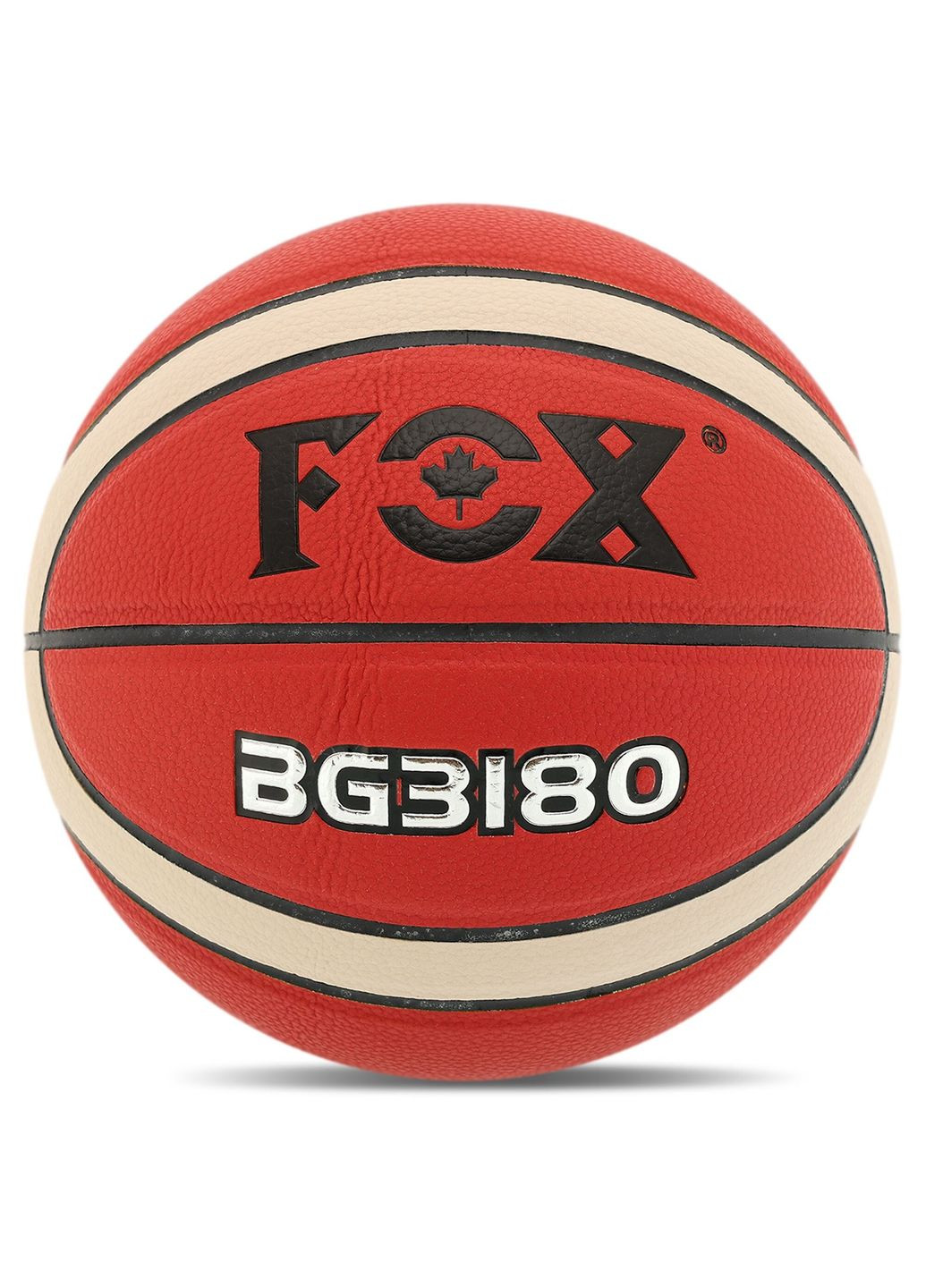 М'яч баскетбольний Коричневий (розмір 7) BG3180 Fox (369142478)
