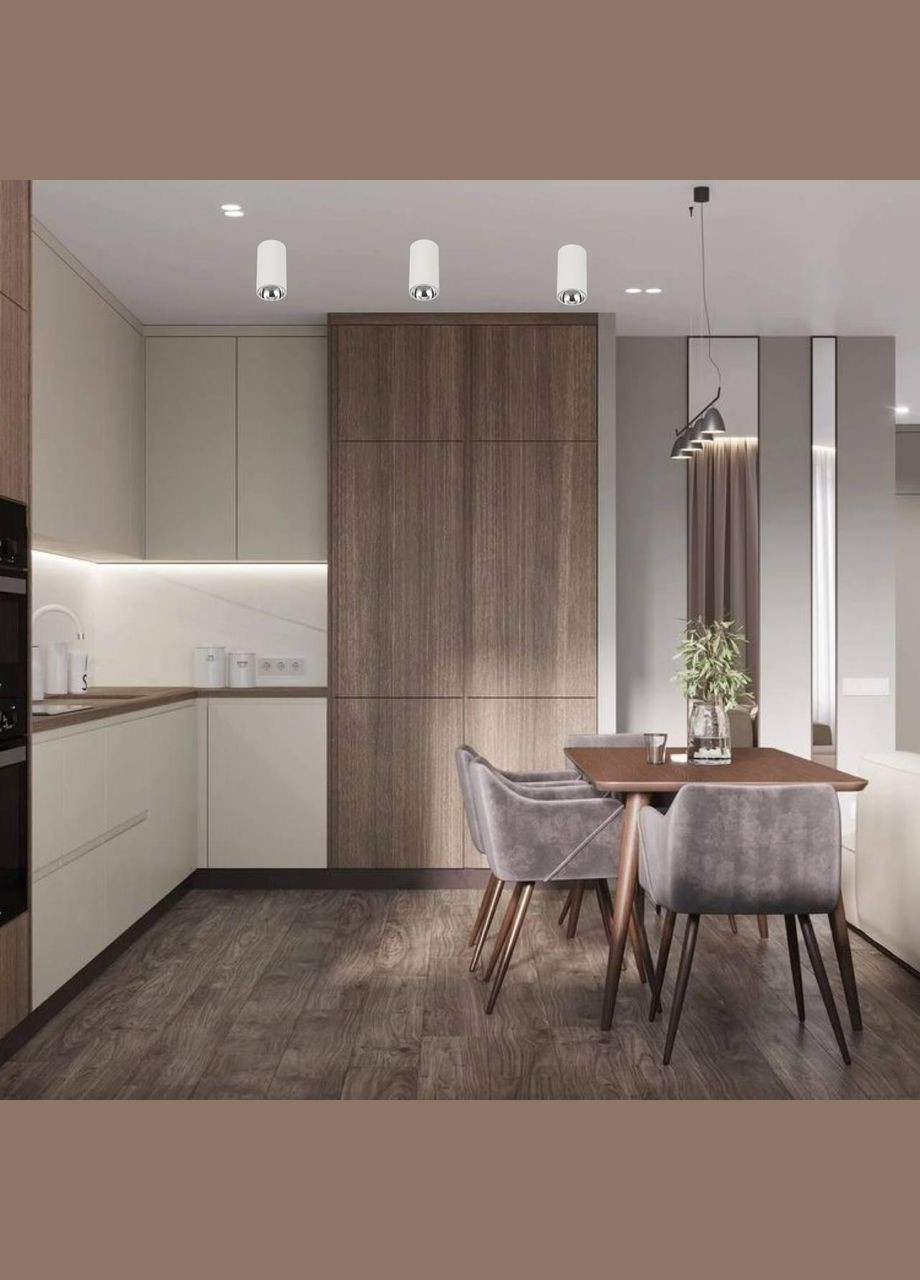 Накладной светильник 10см 4W (906-COB53 WH-CR) No Brand (370070045)