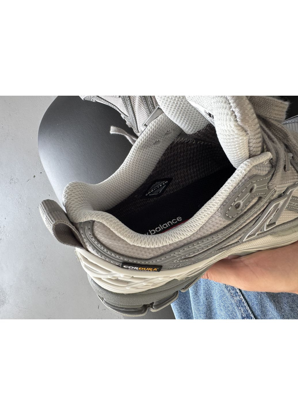 Серые демисезонные кроссовки мужские New Balance 1906R Grey Cordura | Нью Беланс 1906R