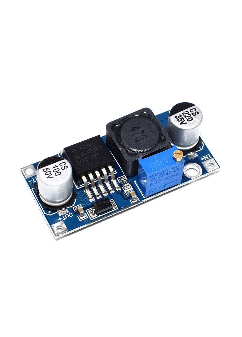 Регульований підвищувальний модуль DC-DC XL6009 4-35в 3A перетворювач напруги No Brand (300577679)