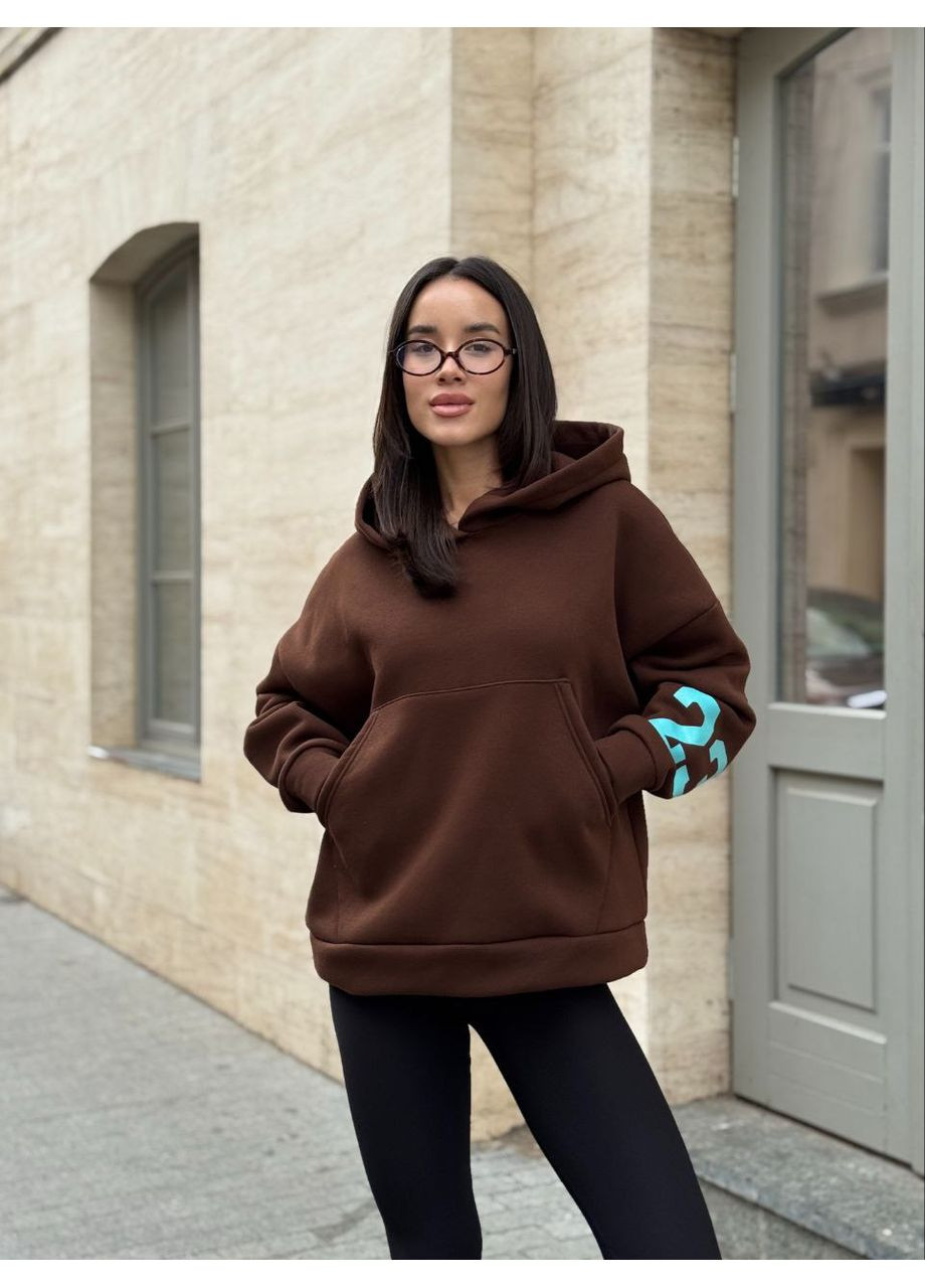 Жіноче спортивне худи на флісі Fashion (366018122)