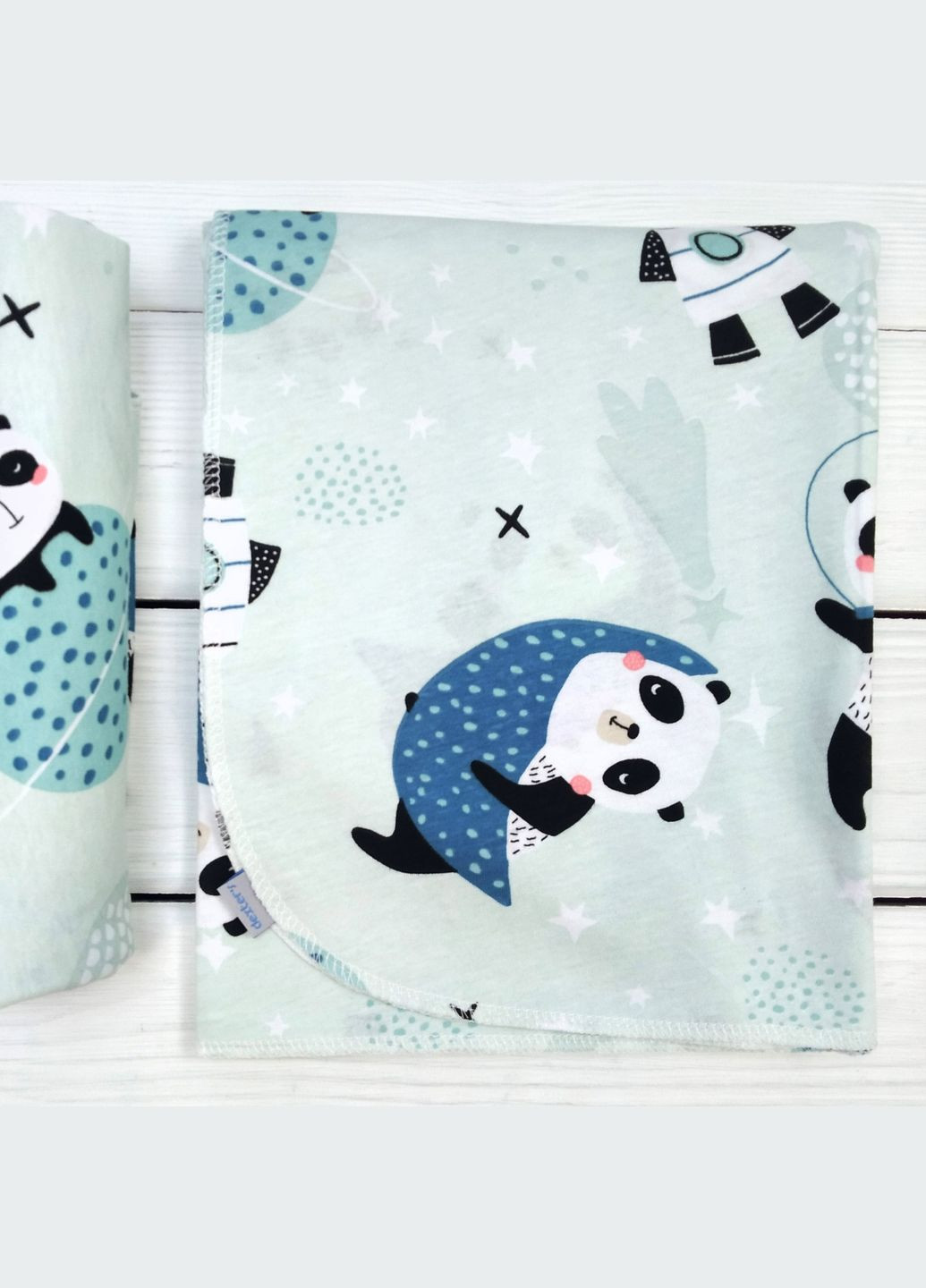 Пелюшка для немовлят із пандочками Panda Ментол dexter's (300074201)