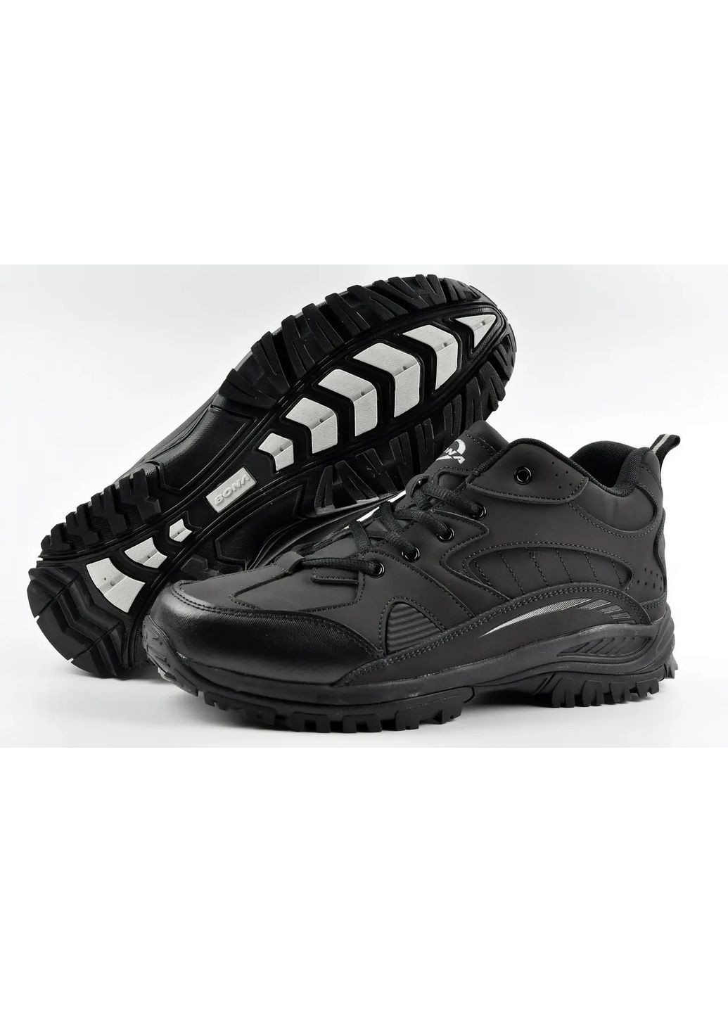 Чорні Зимовий кросівки термо Bona