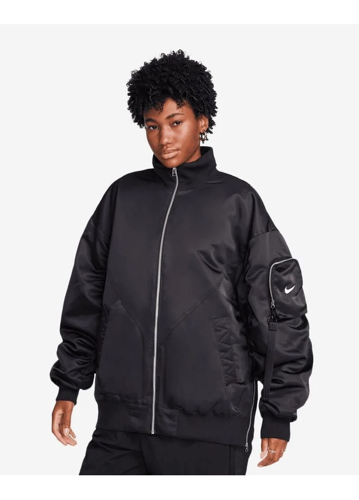 Чорна демісезонна куртка Nike