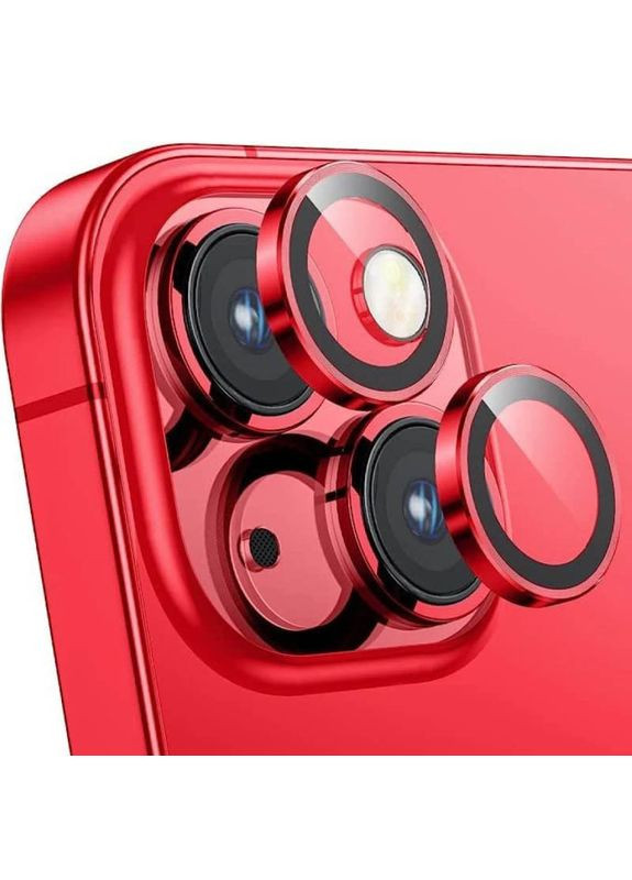 Захисне скло Metal Classic на камеру (у упак.) для Apple iPhone 15 (6.1") / 15 Plus (6.7") Epik (338599167)