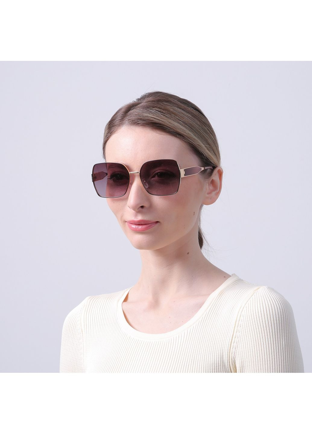 Сонцезахисні окуляри з поляризацією Класика жіночі LuckyLOOK 771-635 (329750975)