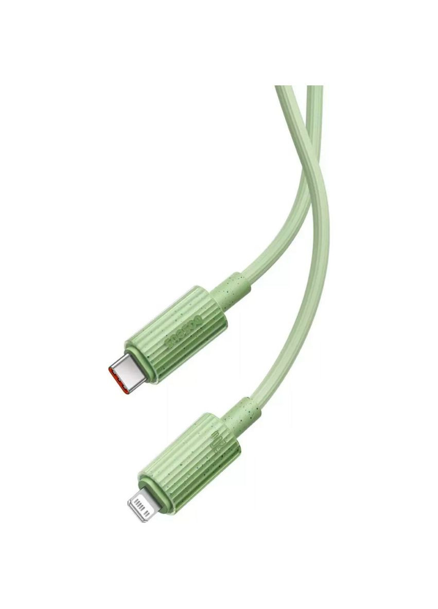 Кабель Fast Charging Cable Type-C to iP 20W 2m Natural Green Baseus Habitat Series (340278287)