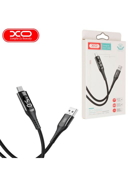 USB кабель NB162 micro USB 1m LCD XO (346504780)