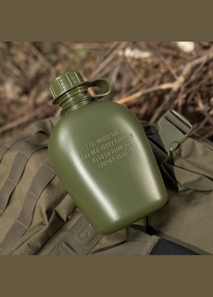 Фляга пластиковая 1л. хаки M-TAC (315146989)