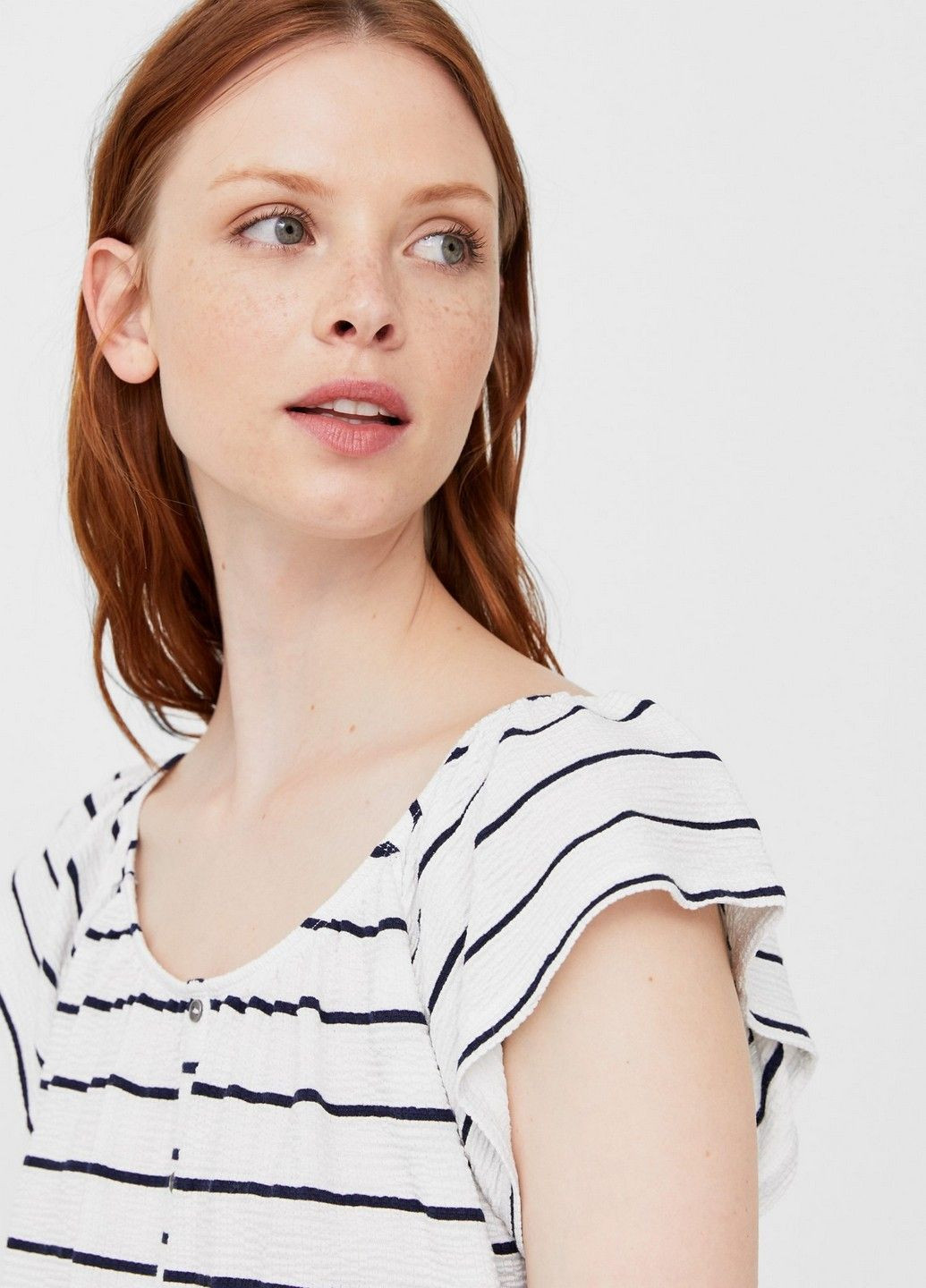 Белая блуза Mango