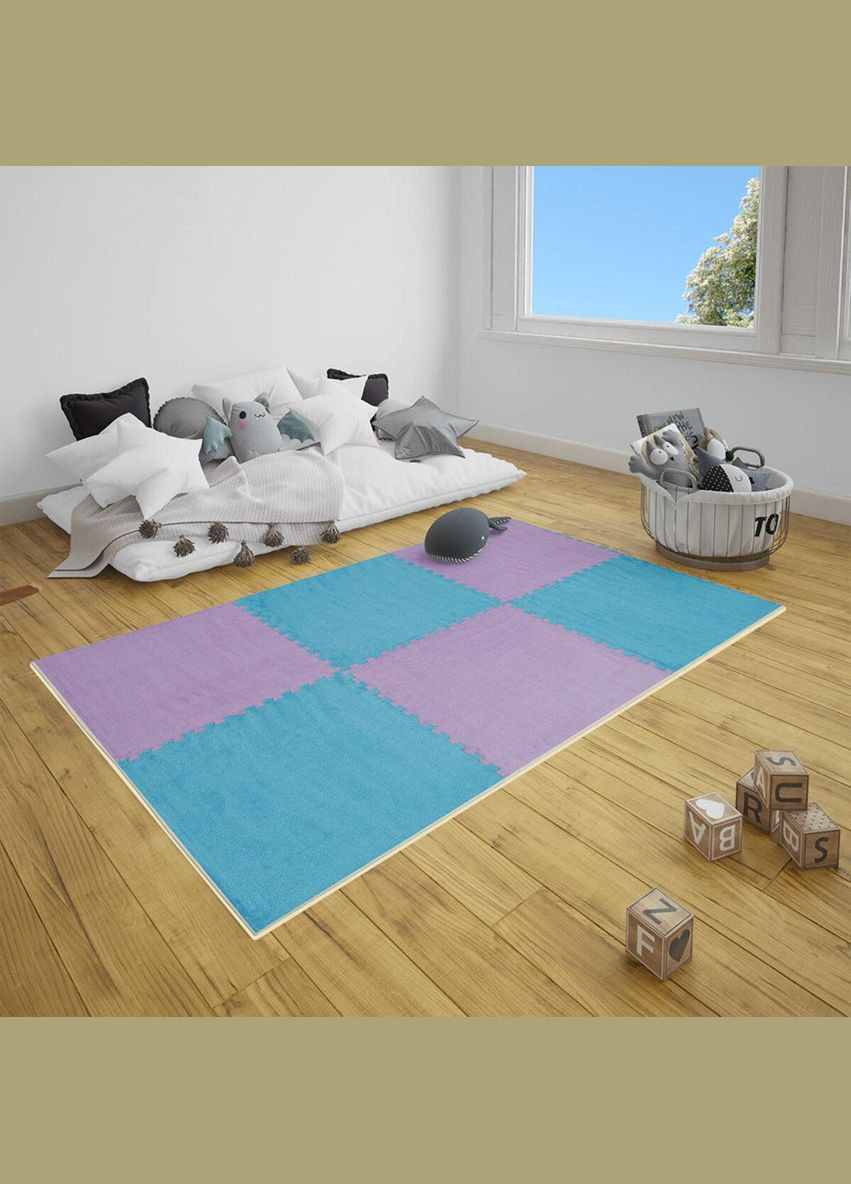 Пол-пазл плюшевый 60*60*1cm (D) SW-00002087 Sticker Wall (330020244)