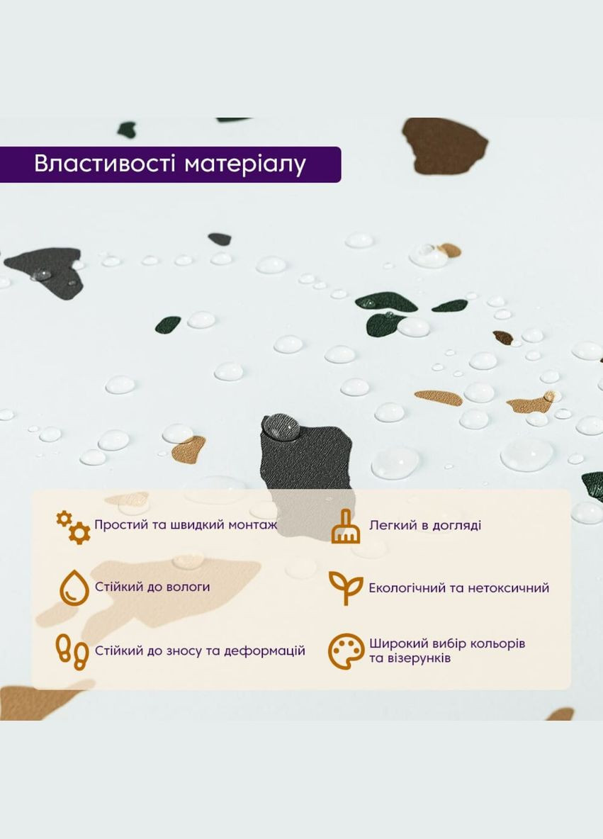 Самоклеюча LVT плитка 600*600*1.5mm (D) SW-00001592 Sticker Wall (315790911)