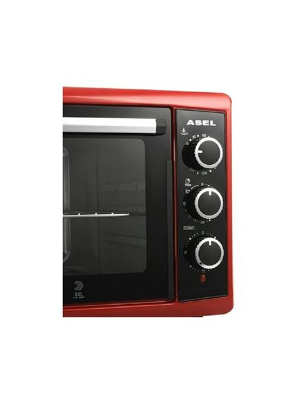 Электропечь AF50-23-red 50 л красная Asel (364494282)