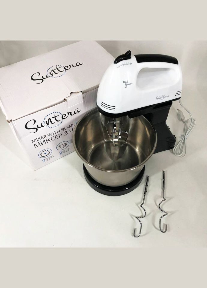 Міксер для молочних коктейлів для дому SMX-504 300 Вт, Міксер для OC-957 приготування тіста Suntera (351486302)