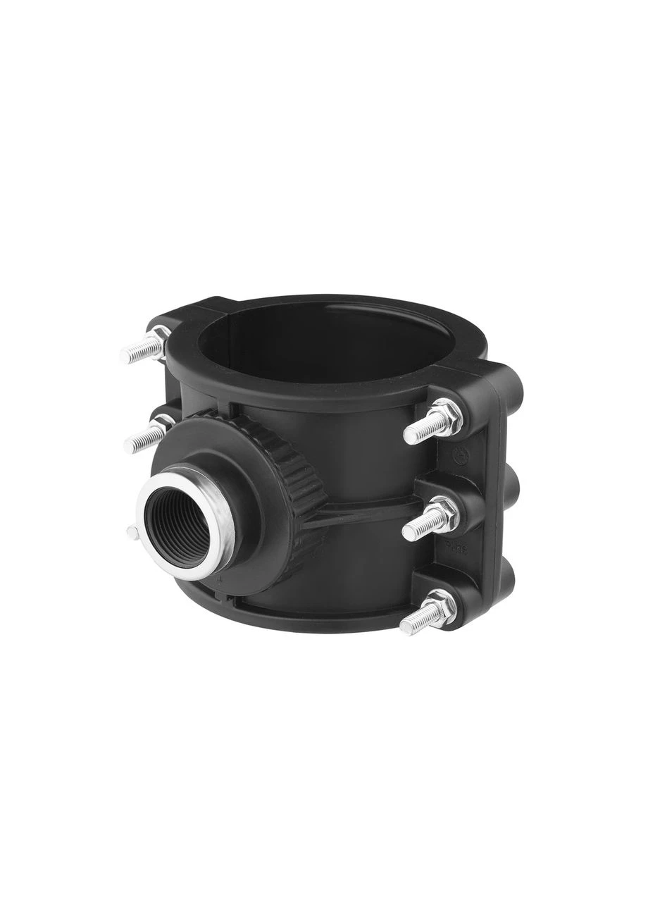 Седловая врезка ПЭ 110х1" SantehPlast (325879884)