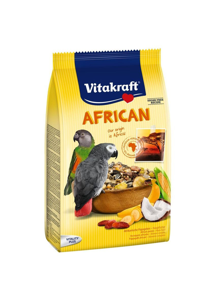 Корм для крупных африканских попугаев African 750 г Vitakraft (292257853)