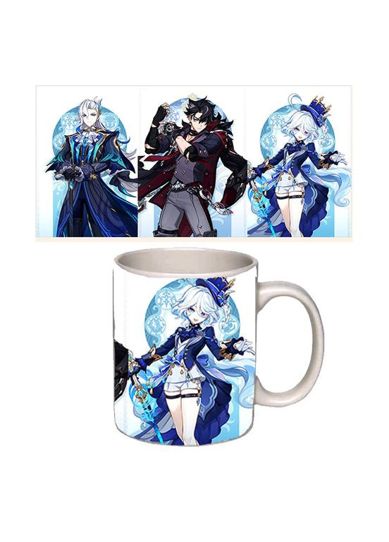 Чашка белая Геншин импакт Genshin Impact (z1376) No Brand (327003076)