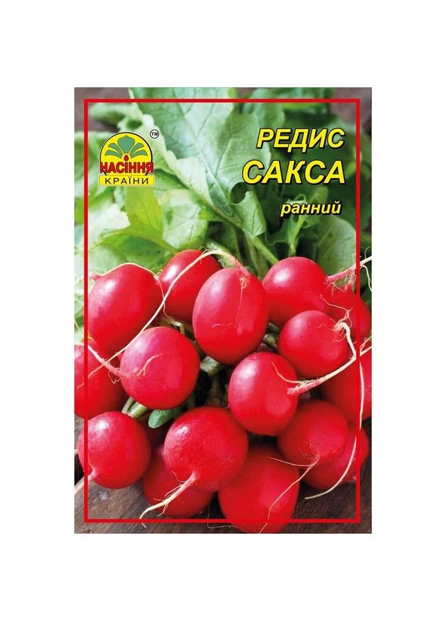 Семена редиса Сакса 4 г ( ) Насіння країни (328606887)