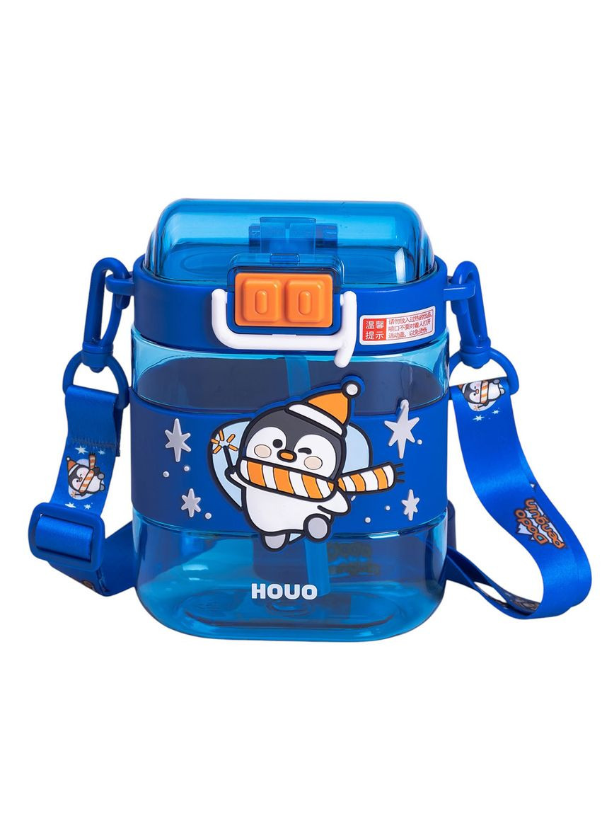 Дитяча пляшка для води Dodo Penguin 560 мл з ремінцем, Yiwu (361678239)