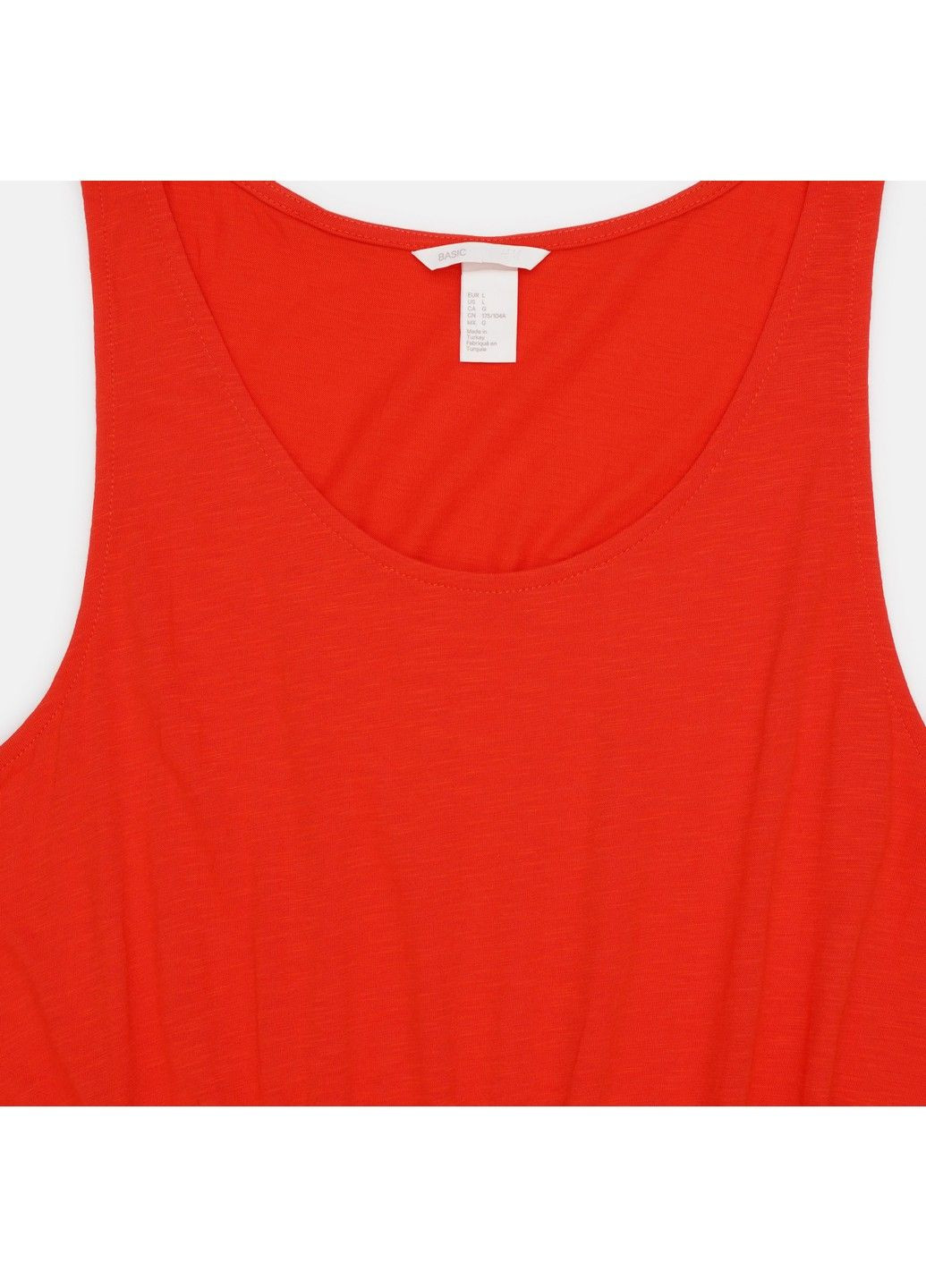 Червона кежуал сукня H&M однотонна