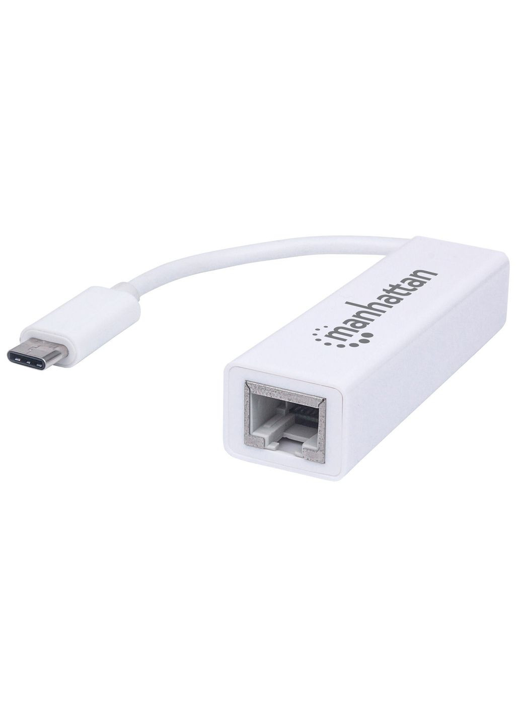 Переходник USB Type C -> Ethernet RJ45 1000 Mb Manhattan INTRACOM (314779331)
