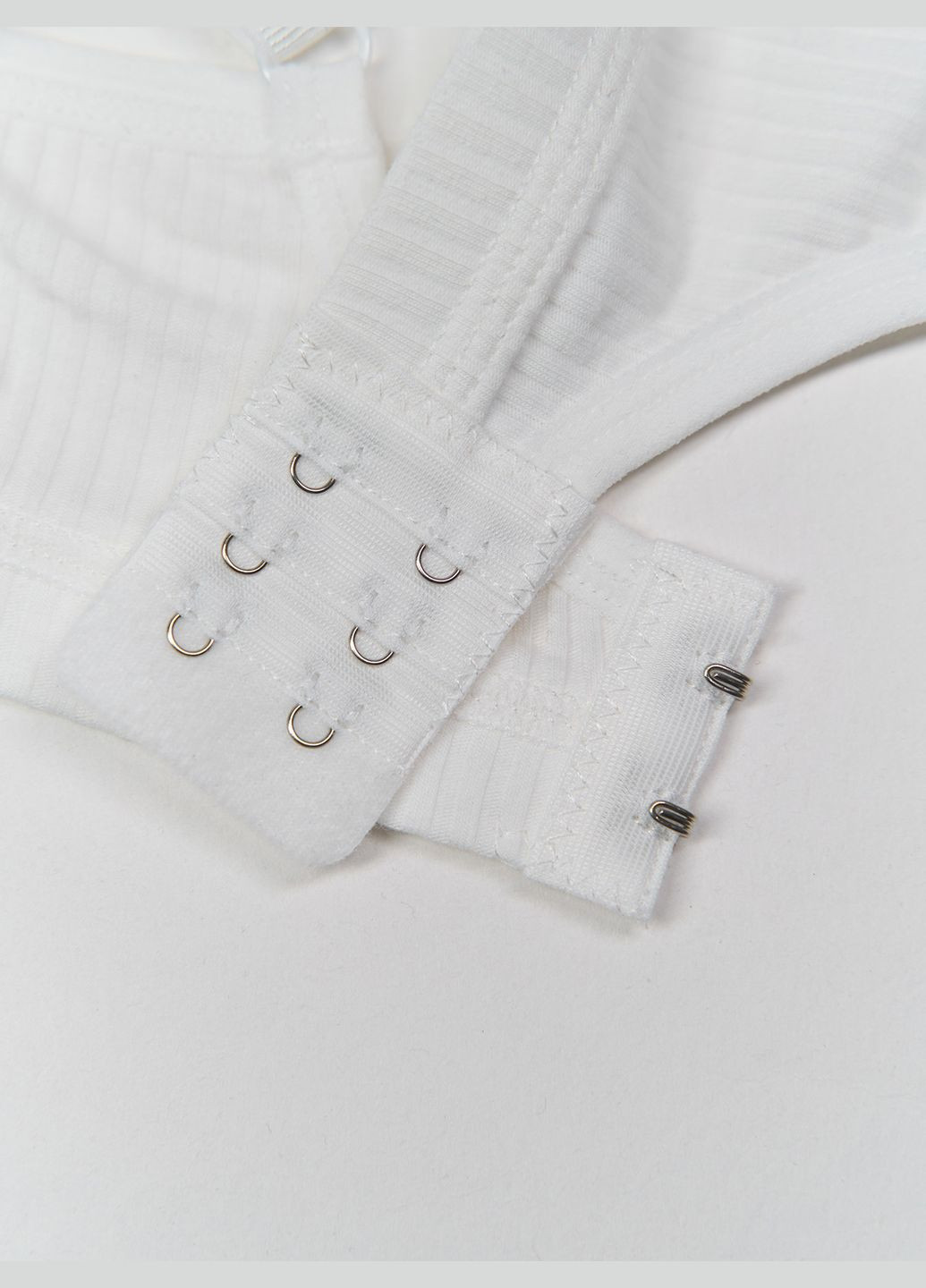 Белый бралетт бюстгальтер Magnet с косточками трикотаж